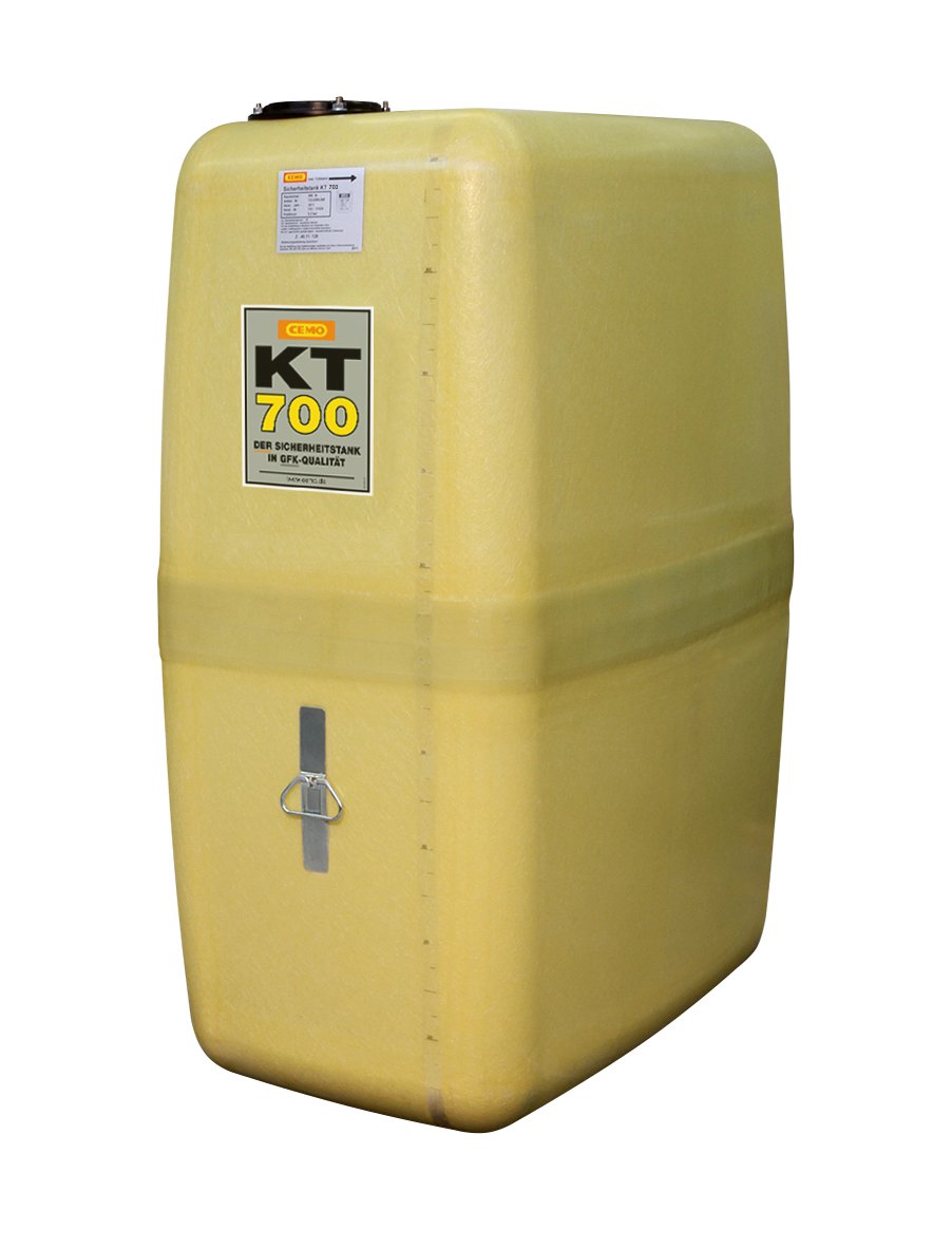 Cemo KT-Tank für Heizöl ohne Zubehör – 700 Liter